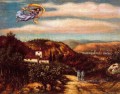 神性のある風景 ジョルジョ・デ・キリコ 形而上学的シュルレアリスム